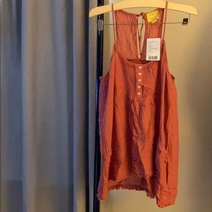 Maeve boho oversized tank top NWT —size 2